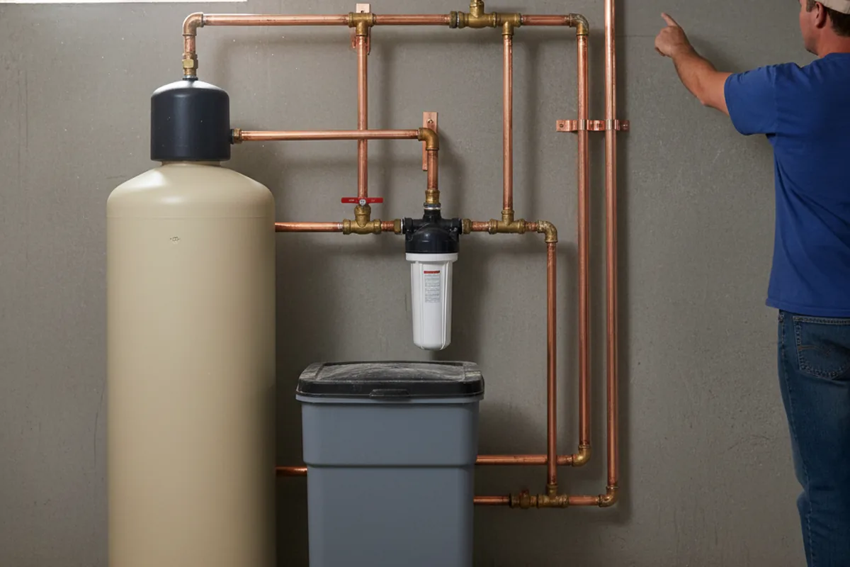 Whole-house water treatment system installed in Honeyville
